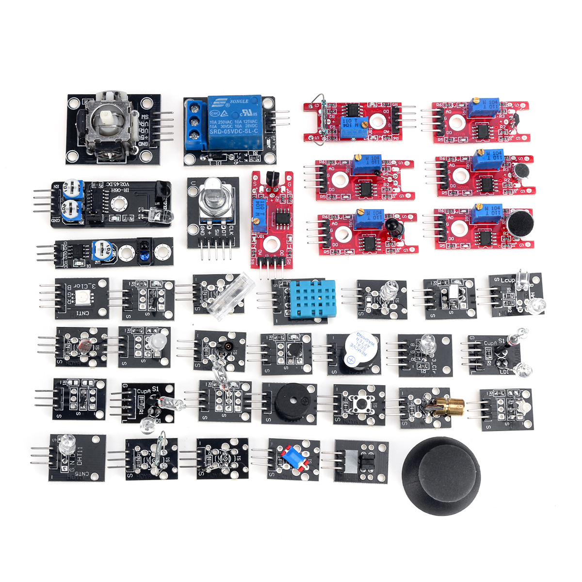 Kit Modulo Sensore 45 in 1 o 37 in 1 per Arduino Raspberry Pi Pacchetto 3