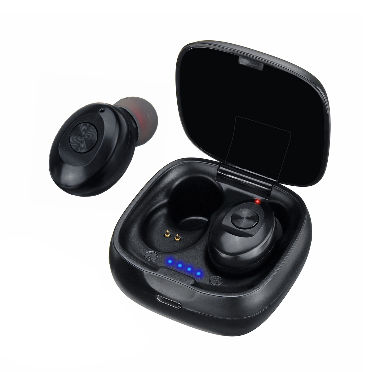 Find TWS bluetooth V5 0 Earphone Headphone 3500mah IPX5 Waterproof Headset for iPhone Huawei for Sale on Gipsybee.com with cryptocurrencies