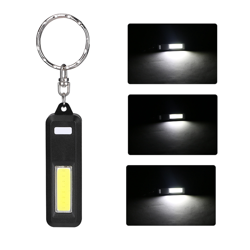Find Portable Mini COB LED Keychain Camping Work Light Pocket Flashlight for Outdoor Hiking Fishing for Sale on Gipsybee.com with cryptocurrencies
