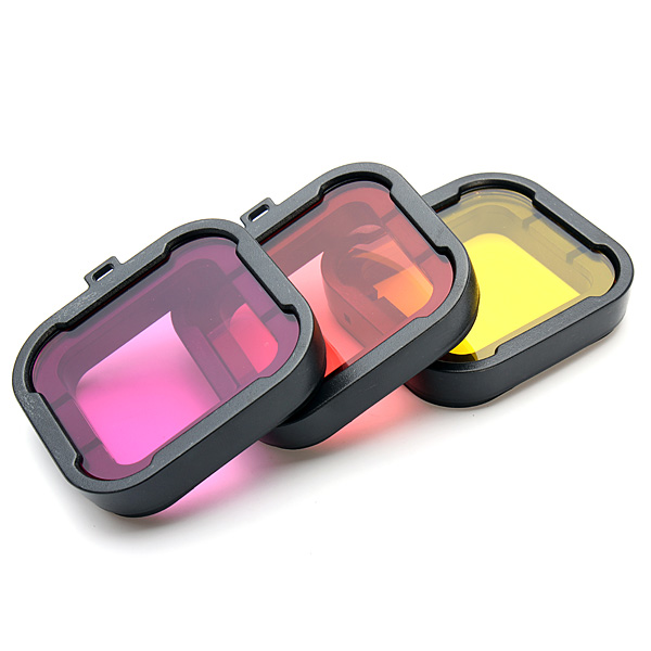 Find Polarizer 3 Colors Under Water Diving UV Lens Filter For Gopro Hero 3 for Sale on Gipsybee.com with cryptocurrencies