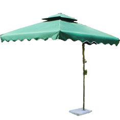 Guarda-sol com toldo grande ao ar livre Guarda-chuva de sol Abrigo Jardim Estande UV Protetor de sol à prova