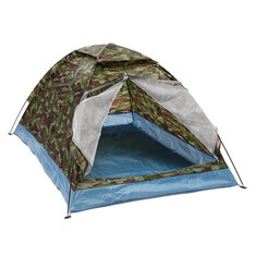 Kültéri 1-2 személy kemping sátor vízálló szélálló UV napernyő előtető