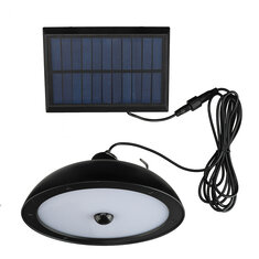 2200mAh Солнечный наружный светильник с датчиком движения, водонепроницаемый светильник для сада, гаража и двора