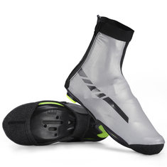 ROCKBROS chaussures de sport imperméables couverture réfléchissante cyclisme vélo coupe-vent tissu chaussures couvre