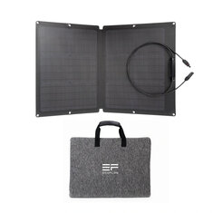 [US Direct ] EcoFlow 60W Solar Panel 21.6V 3.5A Portable Foldable IP67 Waterproof Solar Panel 21*32.1*1.0 in (53.7*81.5*2.4 cm)