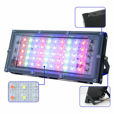 XANES® 50W RGB LED Flutlicht AC 220V 230V 240V Außenlichtscheinwerfer IP65 Wasserdicht LED Straßenlaternen-Landschaftsbeleuchtung