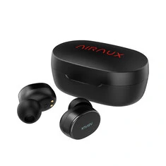 BlitzWolf® AIRAUX AA-UM4 Mini True Wireless Earbuds Stereo Earphone bluetooth 5.0 HiFi Breath Light Headphones with Portable Charging Box - Black