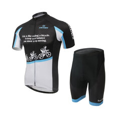 XINTOWN Велосипедный джерси и биб-сеты белого и черного цвета на лето Ropa Ciclismo Велосипедный верх и низ мужская одежда для катания на велосипеде