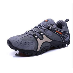 Men Hiking Shoes Outdoor Shoes Plus Velvet Cotton Shoes Hiking Shoes Sports Shoes Travel 