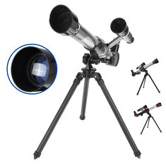 Telescopio rifrattore ottico HD 30-40X per adulti, bambini e principianti con treppiede
