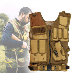 Lovecká taktická vesta Multi-pocket Military Molle Magazine Lightweight CS Outdoor Protective Assault