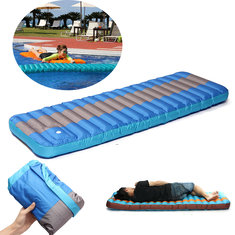 IPRee® Outdooors Camping Inflatable Mat Portable Sleeping Mattress Moisture Proof Pad