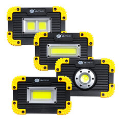 Luz de trabajo COB de 50 W Carga USB 3 modos cámping Foco reflector de luz Emergencia Lámpara al aire libre Viaje