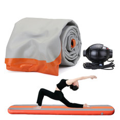 118x16x6 hüvelykes felfújható GYM légpályás szőnyeg Airtrack gimnasztikai szőnyeg edzés szivattyúval