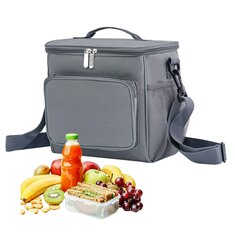 Große tragbare isolierte Lunchtasche für Männer und Frauen, wiederverwendbare Lunchbox für Büro, Schule, Picknick und Strand