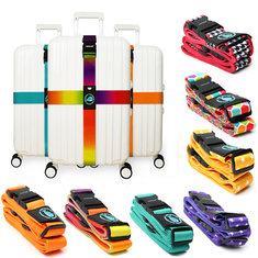 屋外旅行荷物クロスストラップスーツケースバッグパッキング安全なバックルバンド 