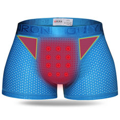 Sous-vêtements de sport pour hommes Panties Shorts Boxershorts Traitement magnétique Respirant Séchage rapide