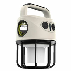 Waterdichte Campingverlichting LED-lamp Draagbare lantaarn Zaklamp Met 6 lichtmodi Voor buiten kamperen Hoge capaciteit