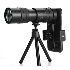 Leistungsstarkes HD-Zoom-Monokularteleskop 10-300X40 mit Nachtsicht für Camping, Jagd im Freien