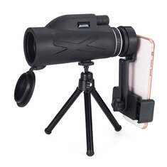 80x100 Magnification Portable Monocular Telescope Powerful Binoculars Zoom Great Handheld Telescope Military HD Professional Hunting