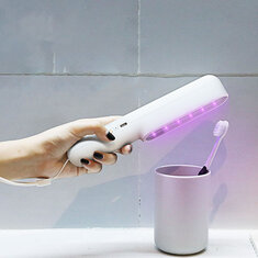 IPRee Esterilizador ultravioleta tasa de esterilización del 99% Tipo-c Lámpara LED portátil para el hogar, camping, Mini varilla de desinfección portátil Luz de camping