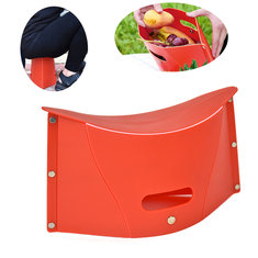 IPRee® ABS Tabouret pliable portable Stockage Équipement ultra léger extérieur pour la pêche à pied 