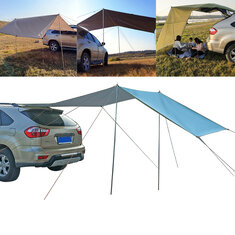 Auvent latéral de voiture auvent imperméable de tente sur le toit résistant aux UV pour les voyages de camping en plein air