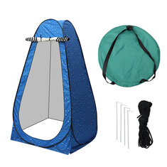 PRee® Tenda doccia automatica aperta singola/doppia persone per bagno all'aperto, pesca, nuoto, campeggio, tenda parasole