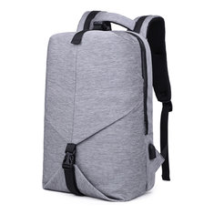 IPRee® 20L USB Nylon Rucksack Teenager Schule Tasche 15,6 Zoll Laptoptasche Wasserdichte Schultertasche