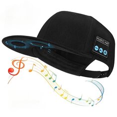 Hat with Bluetooth Speaker Adjustable High Quality Speakers Hat Wireless Smart Speakerphone Unisex Cap for Outdoor Sport