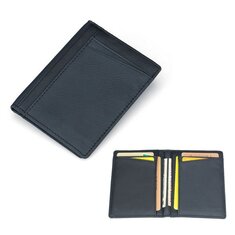 Portafogli da uomo in pelle PU Sottile porta carte di credito sottili portafogli mini per uomo