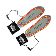 Semelles chauffantes rechargeables ESPACE CHALEUREUX 3,7V 3600mAh Semelles chauffantes thermiques pour pieds Chauffe-pieds électrique pour sports de plein air