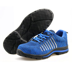 TENGOO Steel Toe Chaussures de sécurité Travail Assurance Chaussures Anti-Smashing Antidérapant En Plein Air Randonnée Chaussures De Travail
