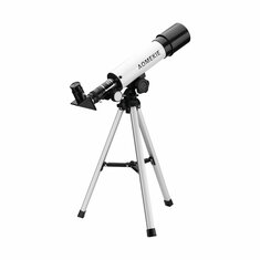 [ΕΕ Άμεσο] Αστρονομικό τηλεσκόπιο AOMEKIE για παιδιά 50/360mm Τηλεσκόπιο για αρχάριους στην αστρονομία με προστατευτική θήκη,τρίποδο και στροφιλογράφο AO2008