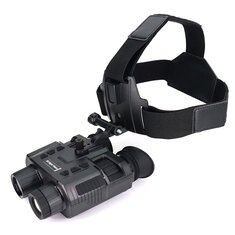 Gafas binoculares de visión nocturna 3D NV8000 con montaje en la cabeza digital de infrarrojos, batería recargable incorporada, equipo de campamento