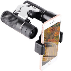 Telescopio óptico 8x22 HD BAK4 Mini telescopio binocular portátil para viajes de caza cámping