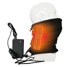 Cachecol elétrico inteligente com aquecimento para pescoço para homens e mulheres. Envoltório da almofada do cachecol de inverno