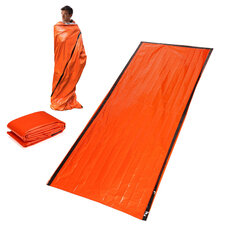 再利用可能な迷彩防水緊急用寝袋 応急用寝袋 サーマル・サバイバル キャンプ用寝袋