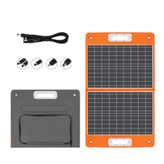 [US Direct] FlashFish 18V 60W Składany Panel Słoneczny Przenośna Ładowarka Słoneczna z Wyjściem DC USB-C QC3.0 dla Telefonów Tabletów Kempingowych Vanów RV Podróży