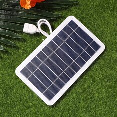 5V 400mA Solar Panel 2W Output USB Outdoor Portable Solar System for Cell Mobile Phone Chargers Device