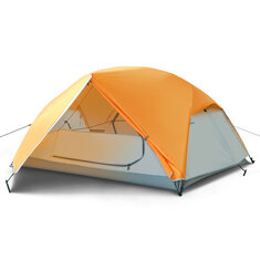 Tentes de camping Tooca 2 Person Camping Tents Tentes de camping légères, portables, imperméables et faciles à installer pour le camping et la randonnée en plein air, avec sac de transport