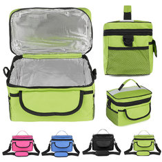 28x17x18cm Oxford Lunch Tote Cooler Backpack Μονωτική τσάντα για πικ-νικ για ταξίδια στο κάμπινγκ