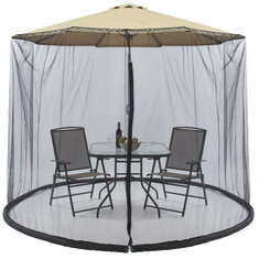 IPRee® 300x230cm Parapluies de Patio Mesh Net Tables Pique-nique Net Couverture Installer Anti-moustiques Net