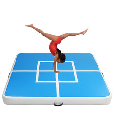78.74x78.74x5.9inch Φουσκωτό Gym Air Track Gymnastics Mat Tumbling Training Exercise Practice Airtrack Pad