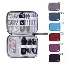 IPRee® Ψηφιακή τσάντα καλωδίων Multi-function USB Gadgets Καλώδια Φορτιστές Power Battery Τσάντα αποθήκευσης Εξωτερικά ταξίδια