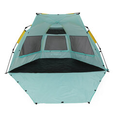 venska: Vattentät och UP50+ UV-resistent camping- och strandtält för 3-4 personer.