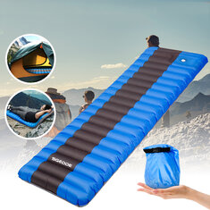 SGODDE ultrakönnyű, vízálló, felfújható szőnyeg kempingmatrac alvó párna légpárna szabadtéri kemping túrázó piknikhez