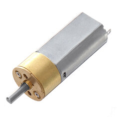DC6V 150RPM T5 X 160mm N20 Gear Box Thread Reduction Motor With Coupler 