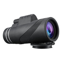 40x60 HD光学BAK4低光夜视单筒望远镜户外露营徒步观鸟