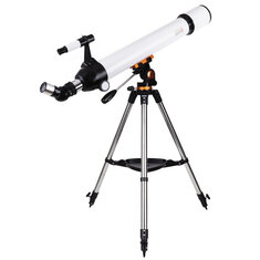LUXUN 210X Astronomisches Teleskop Hohe Vergrößerung HD Stargazing Teleskop für Kinder mit großem Durchmesser Erwachsene Geschenke mit Aufbewahrungstasche
